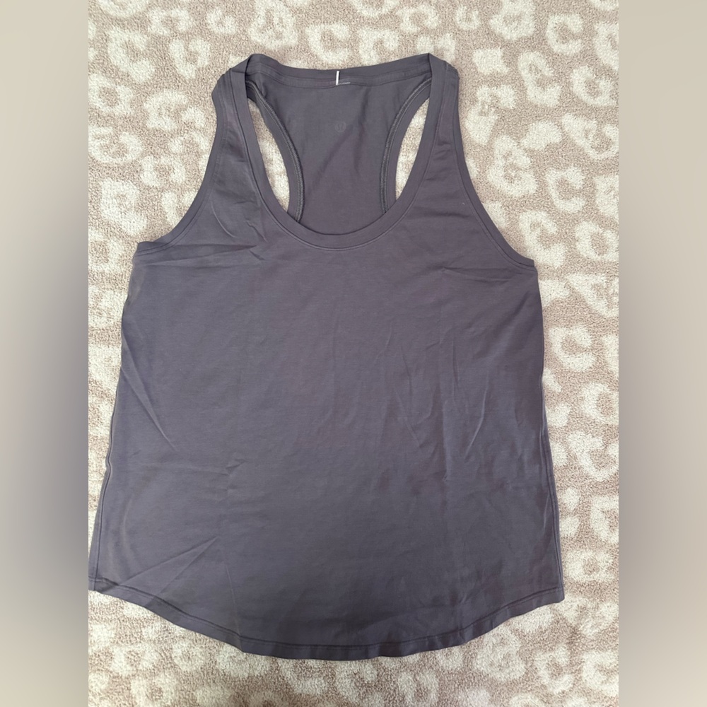 Charcoal Sleeveless Tank Top